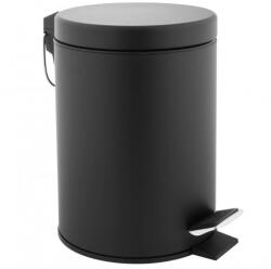 Erga Szemetes fürdőbe, WC-be czarny segregacja - Yoka (ERG-YKA-CH.LABI-BLK)