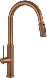 Rea Master, magas konyhai csaptelep kihúzható kifolyóval, matt réz, REA-B7203 (REA-B7203)