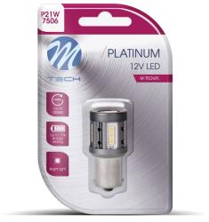 m-tech CANBUS BA15s P21/5W 12-24V 15LED, fehér, 1 db (LB861W-01B)