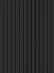 Mexen Lam-B, fali lécek 275 × 31, 5 cm, HDF lap 4 mm, matt fekete, S100-275317-2812-053 (S100-275317-2812-053)