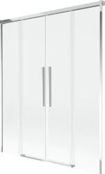 Mexen Rox, kétszárnyú tolóajtós kádparaván 150 x 150 cm, 8 mm-es átlátszó üveg, króm profil, 8C9-150-002-01-00 (8C9-150-002-01-00)