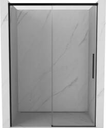 Mexen Rox, tolóajtó zuhanykabinhoz 155 cm, átlátszó üveg, fekete profil, 8C2-155-000-70-00 (8C2-155-000-70-00)