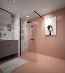Erga Paris, Walk-In zuhany paraván 70x200 cm, 8 mm átlátszó üveg, fekete profil, ERG-V02-PARIS-070x200-CL-BK (ERG-V02-PARIS-070X200-CL-BK)