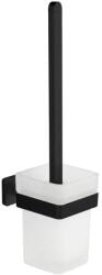 Mexen tartozékok, ASIS WC kefe tartó, fekete, 7017650-70 (7017650-70)