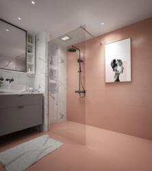 Erga Paris, Walk-In zuhany paraván 70x200 cm, 8 mm átlátszó üveg, króm profil, ERG-V02-PARIS-070x200-CL-CR (ERG-V02-PARIS-070X200-CL-CR)