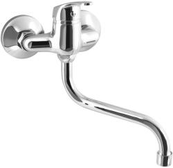 SAPHO Aqualine, AQUALINE 35 falra szerelhető csaptelep, 100mm-es távolság, kar-S, króm, 52232 (52232)