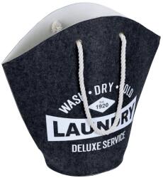 BISK Erga tartozékok, szennyeskosár 645x295x830 mm, fekete, ERG-07972 (ERG-07972)