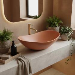 Rea Royal, pultra szerelhető mosdó 615×360×155 mm, matt narancssárga, REA-U3530 (REA-U3530)
