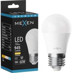 Mexen Nova, LED izzó E27, G45, 9W, meleg - 3000K, 945 lm - L101-E27-0930-01 (L101-E27-0930-01)