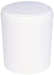 BISK Erga tartozékok, szemetes 5l-es álló, fehér matt, ERG-08344 (ERG-08344)