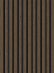 Mexen Lam-B, akusztikus fallécek 275 × 30 cm, 4 mm-es HDF lap, műszaki furnér, eszpresszó diófa, S100-275307-3015-019 (S100-275307-3015-019)