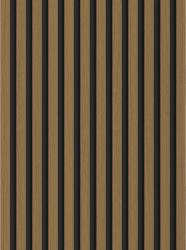 Mexen Lam-B, akusztikus fallécek 275 × 30 cm, 4 mm-es HDF lap, műszaki furnér, aranyozott teakfa, S100-275307-3015-014 (S100-275307-3015-014)