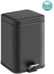 Gedy Gedy, ARGENTA Hulladékgyűjtő 5l, Soft Close, fekete matt, 230914 (230914)