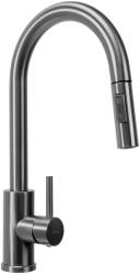 Rea Fresh, mosogatócsaptelep kihúzható kifolyóval, grafit, REA-B7437 (REA-B7437)