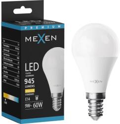 Mexen Nova, LED izzó E14, G45, 9W, meleg - 3000K, 945 lm - L101-E14-0930-01 (L101-E14-0930-01)