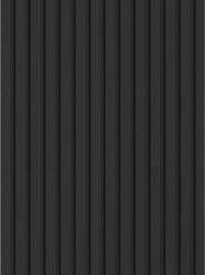 Mexen Lam-B, fali lécek 275 × 31, 5 cm, HDF lap 4 mm, fekete lenvászon, S100-275317-2812-069 (S100-275317-2812-069)