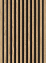 Mexen Lam-F, akusztikus fali lécek 275 × 30 cm, 8 mm-es filc hátlap, műszaki furnér, klasszikus fenyő, S105-275307-3015-012 (S105-275307-3015-012)