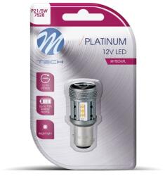 m-tech CANBUS P21/5W BAY15d 12LED, 12-24V, piros, 1 db (LB853R-01B)