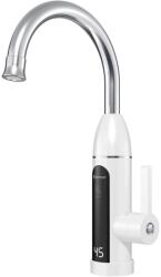 SAPHO Aqualine, RIO elektromos keverőcsaptelep átfolyós vízmelegítővel, 230V, 3 kW, fehér/rozsdamentes acél, 211086 (211086)