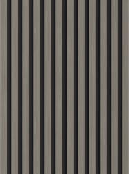 Mexen Lam-B, akusztikus fali lécek 275 × 30 cm, 4 mm-es HDF lap, műszaki furnér, acél tölgyfa, S100-275307-3015-006 (S100-275307-3015-006)