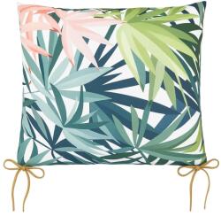 Doppler ülőpárna cipzáras színes levelekkel 45 cm x 44 cm x 3 cm