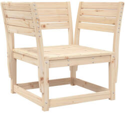 vidaXL Tömör Fenyőfa Kerti Szék