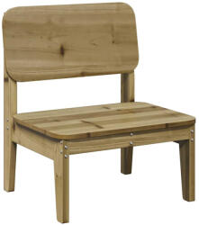 vidaXL Impregnált Fenyőfa Kerti Szék 60X52, 5X72 cm