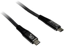Inter-Tech Cablu de date Inter-Tech, USB-C male - USB-C male, 3 m, Black (88885672)