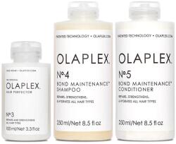 OLAPLEX szett: sampon 250 ml + kezelőszer 100 ml + balzsam 250 ml