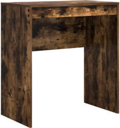 vidaXL Füstölt Tölgy Íróasztal Füstölt Tölgy MDF 70 x 40 x 76 cm Tartós