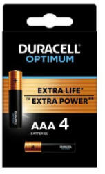 Duracell Optimum mini ceruzaelem AAA 4db (10PP110016) (10PP110016)