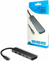 Inter-Tech Docking Station Inter-Tech H-469-01, Black (88885664)