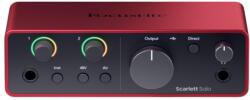 Focusrite Interfață audio Focusrite - Scarlett Solo 4th Gen, roşu/negru (396843)