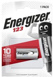 Energizer fotóelem CR123A, lítium, 1db/csomag E300777606 (E300777606)