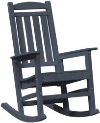 vidaXL Kerti Hintaszék Tengerészkék 70X92X108 cm Hdpe