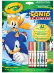 Crayola Crayola: Sonic, a sündisznó színező és foglalkoztató füzet