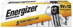 Energizer INDUSTRIAL tartós elem 6LR61, alkáli, 12db/csomag E000191212 (E000191212)