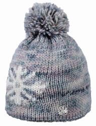 DOLL Gyerek sapka pomponnal, szürke, Baba, 88% akril, 9% gyapjú, 3% pamut (hurtimex_4050744611396)