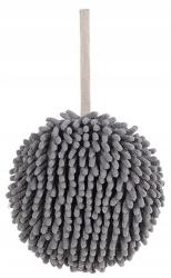  Törülköző szett, szürke, 18cm, speciális kialakítású, öntapadós támasztékkal