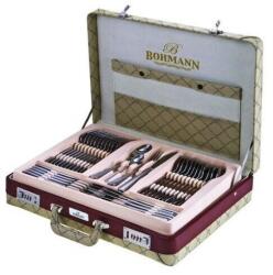 BOHMANN Evőeszköz készlet, 72 részes Bohmann, diplomatával, tükör modellel (BH5946MRA)