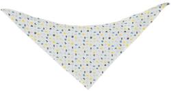 KANZ Fehér mintás kendő, Kanz, 95% pamut, 5% elasztán (hurtimex_4056178135293)