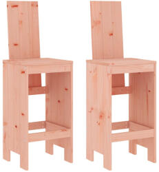vidaXL 2 db Tömör Duglászfenyő Bárszék 40X42X120 cm