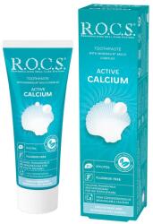 R.O.C.S. Active Calcium remineralizáló fogkrém xilitollal, 75 ml (03800038954897)