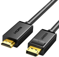 UGREEN DP101 DisplayPort - HDMI Cable FullHD 2m (Black) (10202) - boxon