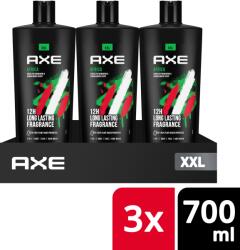 AXE Africa férfi tusfürdő, 3x700ml (3x 8720181166372)