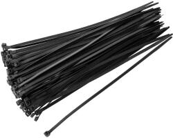 FLOW Colier plastic negru 5×400 mm, set 100 bucăți - FLOW (17110)