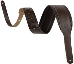 Levy's Amped Leather Dark Brown Curea de chitară (<![CDATA[M26PD-DBR-ACO]]>)