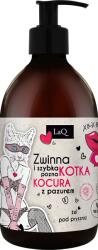 LaQ 2 az 1-ben tusfürdő, LAQ, Cat Knows Cat, Pince, 500 ml, 95% természetes összetevők, 100% VEGÁN, Nőknek