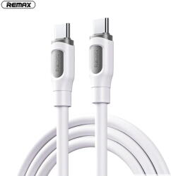 REMAX Cablu de date cu incarcare rapida REMAX RC-C111, USB-C la USB-C, 1 metru, 60W, alb (RCC111CC) - pcone