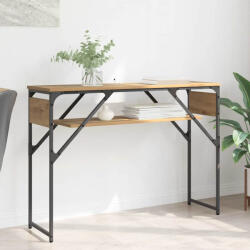 vidaXL Artisan Tölgy Konzolasztal 105x30x75cm